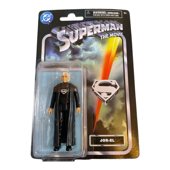 2025 Spin Master DC Superman the Movie Retro Style Jor-El Action Figure 3.75" - Picture 1 of 2